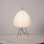 lampe de chevet japonaise en papier style Akari - Image 7