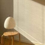 lampe de chevet japonaise en papier style Akari - Image 8