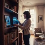 Lampe de chevet aquarium à méduse – Image 12