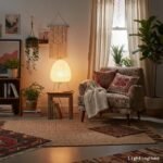 lampe de chevet japonaise en papier style Akari – Image 9