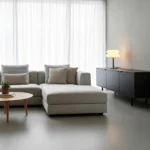 Lampe de table orange design rétro - Image 5