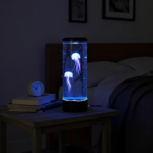 Lampe de chevet aquarium à méduse