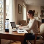 Lampe de chevet aquarium à méduse – Image 3