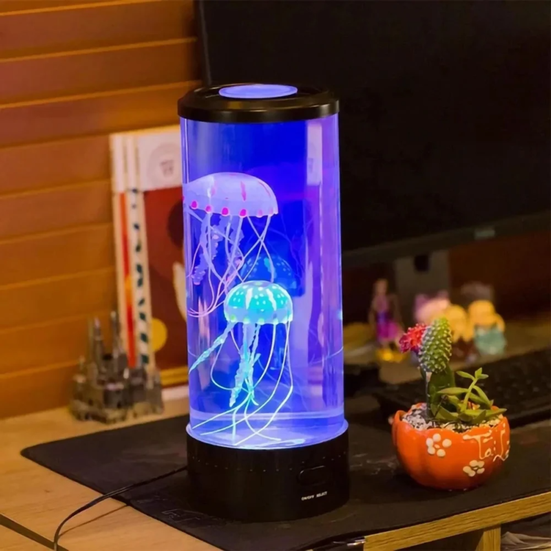 Lampe de chevet aquarium à méduse - Image 2
