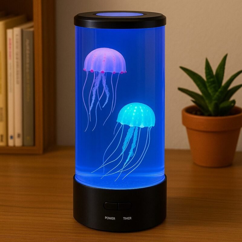 Lampe de chevet aquarium à méduse - Image 7
