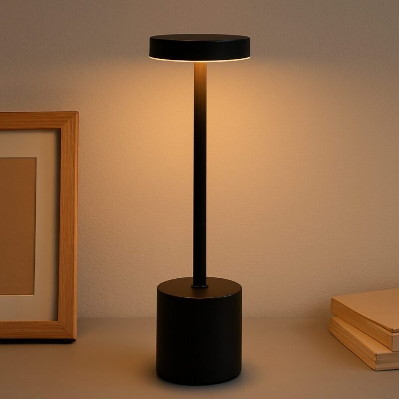 Lampe de table tactile - colonne LED - Image 3