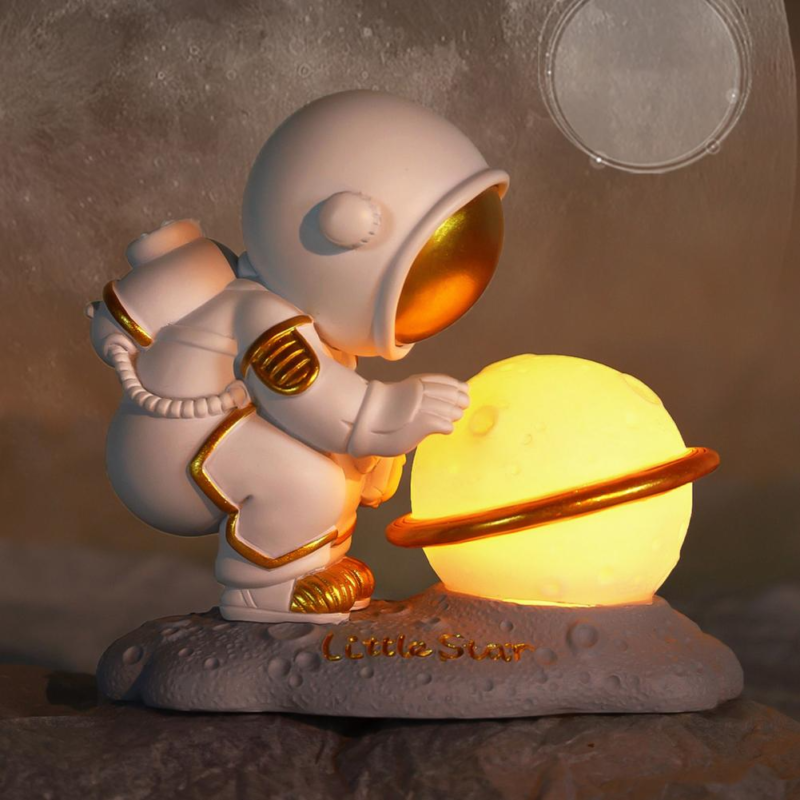 Lampe astronaute et lune pour enfants - Image 2