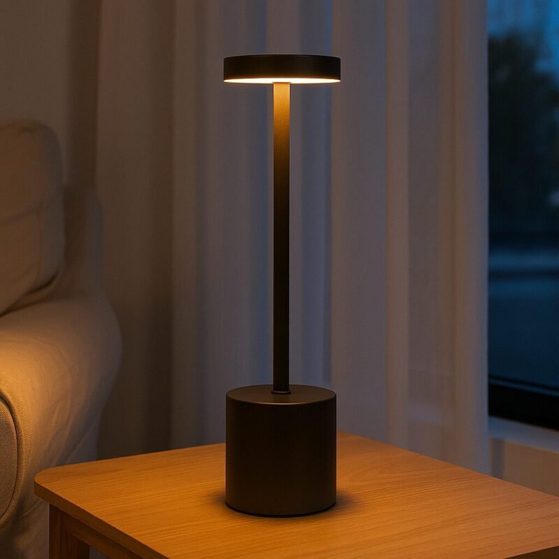 Lampe de table tactile - colonne LED - Image 1
