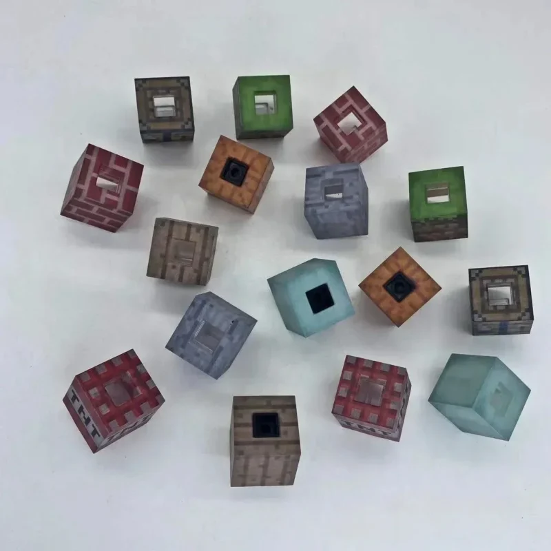 Lampe de chevet Minecraft en blocs lumineux - Image 7
