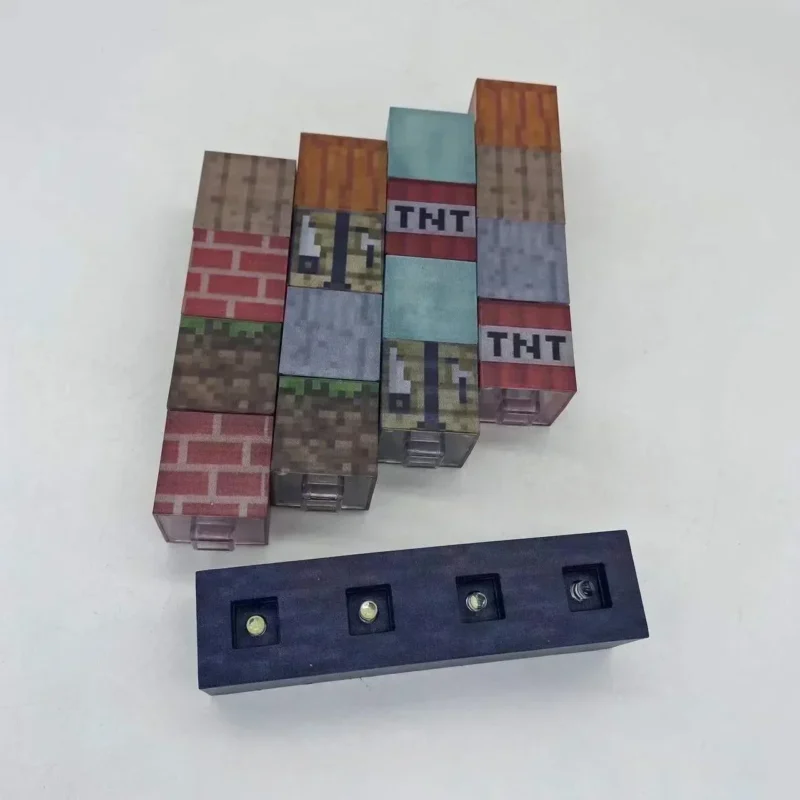 Lampe de chevet Minecraft en blocs lumineux - Image 6