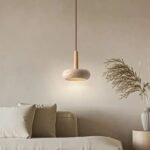 Plafonnier LED en pierre – élégance minimaliste et lumière douce - Image 8