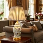 Lampe de chevet en céramique décorative - élégance chinoise - Image 24