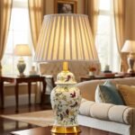 Lampe de chevet en céramique décorative - élégance chinoise - Image 23