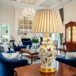 Lampe de chevet en céramique décorative - élégance chinoise - Image 21