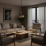 Plafonnier LED en pierre – élégance minimaliste et lumière douce - Image 13