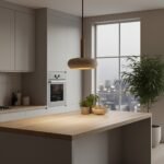 Plafonnier LED en pierre – élégance minimaliste et lumière douce - Image 17