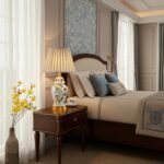 Lampe de chevet en céramique décorative - élégance chinoise - Image 2