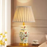 Lampe de chevet en céramique décorative - élégance chinoise - Image 2