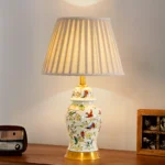 Lampe de chevet en céramique décorative - élégance chinoise - Image 3