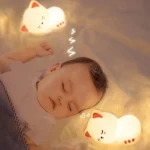 Veilleuse chat endormi – lumière douce pour enfants - Image 5