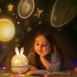 Veilleuse enfant projecteur ciel étoilé avec musique - Image 3