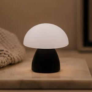 Lampe de chevet champignon tactile rechargeable