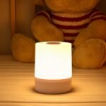 Veilleuse tactile rechargeable lumière chaude
