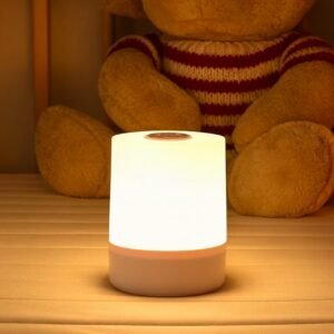 Veilleuse tactile rechargeable lumière chaude