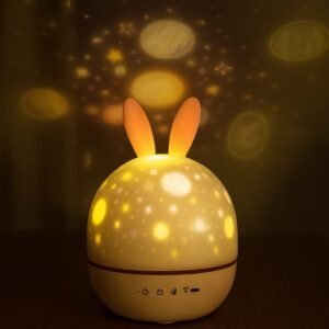 Veilleuse enfant projecteur ciel étoilé avec musique
