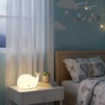 Veilleuse baleine en silicone LED rechargeable - Image 5