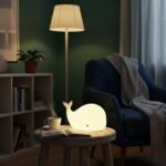 Veilleuse baleine en silicone LED rechargeable - Image 9