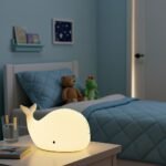 Veilleuse baleine en silicone LED rechargeable - Image 3