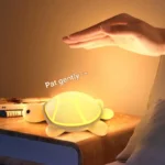 Veilleuse tortue pour bebe en silicone tactile - Image 3