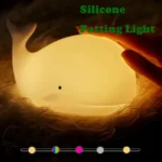 Veilleuse baleine en silicone LED rechargeable - Image 2