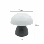 Lampe de chevet champignon tactile rechargeable - Image 2