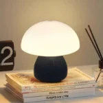 Lampe de chevet champignon tactile rechargeable - Image 9