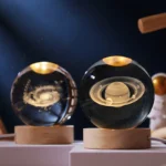 Veilleuse boule de cristal gravée 3D - Image 5