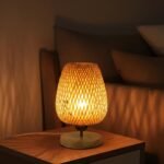 Lampe de chevet en bambou naturel - Image 8