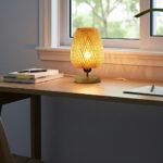 Lampe de chevet en bambou naturel - Image 12
