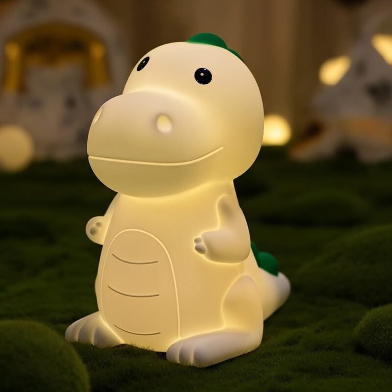 Veilleuse enfant dinosaure LED rechargeable - Image 1