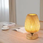 Lampe de chevet en bambou naturel - Image 6