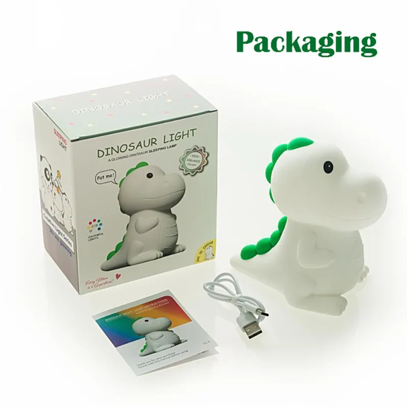 Veilleuse enfant dinosaure LED rechargeable - Image 8