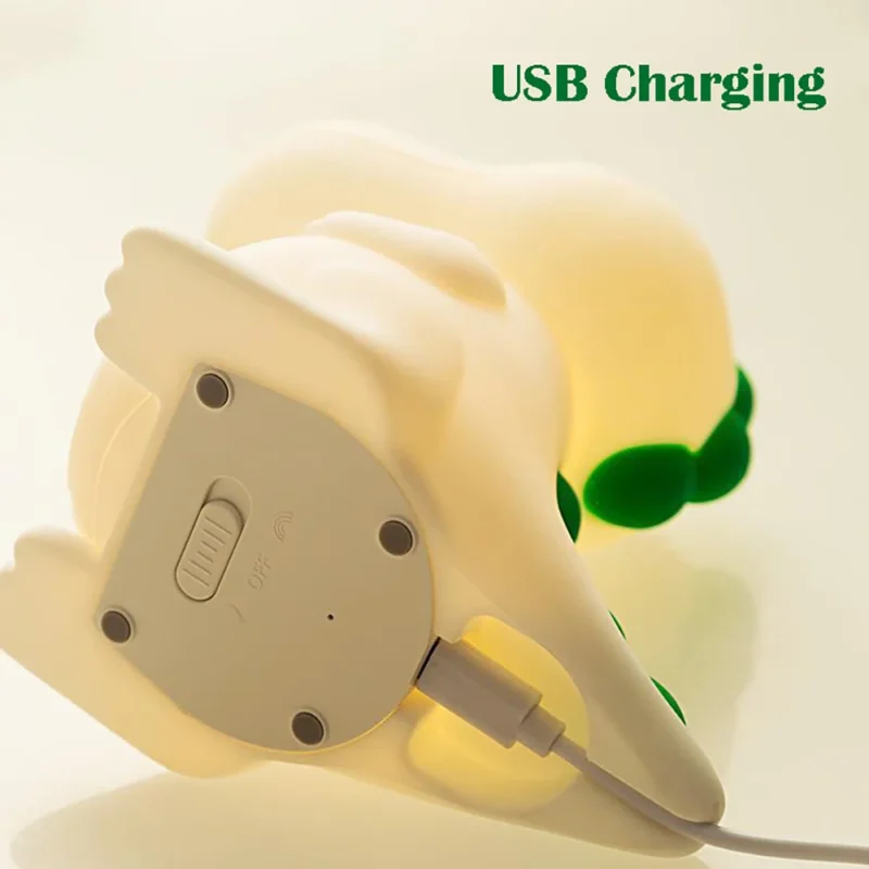 Veilleuse enfant dinosaure LED rechargeable - Image 5