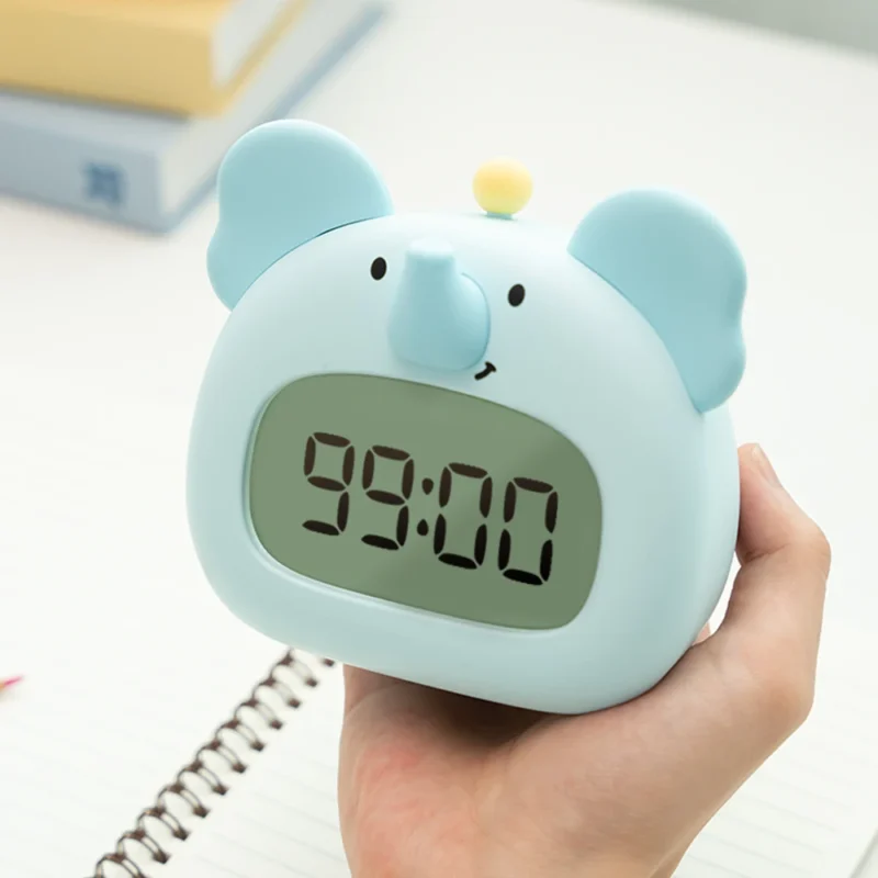 Réveil veilleuse enfant LED en forme d’animal - Image 3