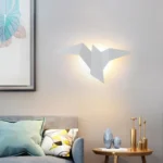 Applique murale design origami – Luminaire mural moderne – Image 9