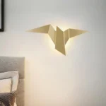 Applique murale design origami – Luminaire mural moderne – Image 8