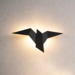Applique murale design origami – Luminaire mural moderne – Image 10