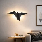 Applique murale design origami – Luminaire mural moderne – Image 11