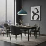 Luminaire suspendu design nordique en métal – Image 6