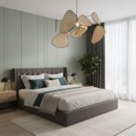 Luminaire suspendu en osier tressé style japonais - Image 5